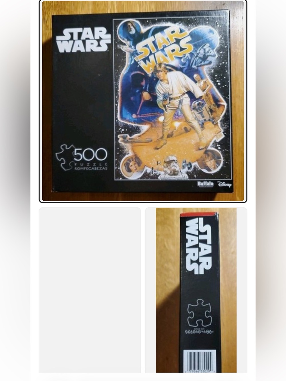 NIB Buffalo Games Star Wars - Luke Skywalkers First Shot 500 Piece Puzzle